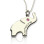 Good Luck Gifts - Elephant Necklace Engraved Name