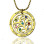 Family Tree Birthstone Necklace In 18ct Gold Plated