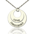 Engraved Ring Mother Necklace Engraved ring mother necklace product image