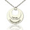 Engraved Ring Mother Necklace Sterling Silver