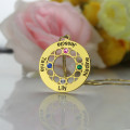 Personalised Infinity Family Names Necklace Personalised infinity family names necklace pendant