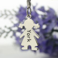 Personalised Baby Girl Name Pendant Necklace Personalised baby girl name pendant necklace