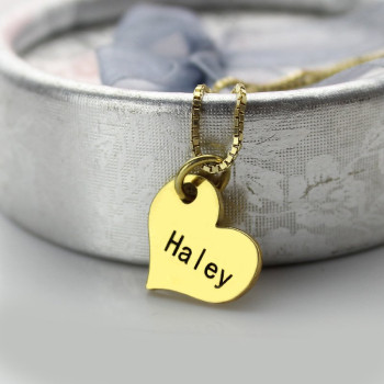 Matching Heart Couples Name Dog Tag Necklaces Matching Heart Couples Name Dog Tag Necklaces