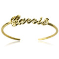 Personalised name bangle bracelet product image
