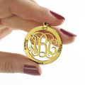 Personalised family name necklace
