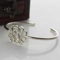 Monogram Initial Bangle Bracelet View Personalised monogram initial bangle bracelet view