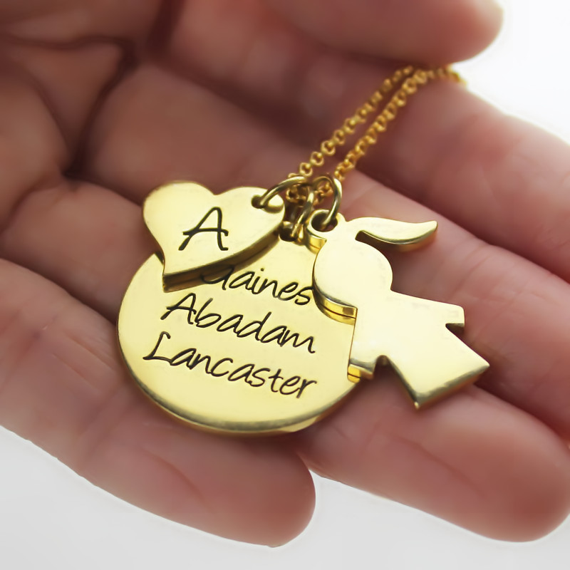Personalised Family Names Pendant Personalised family names pendant