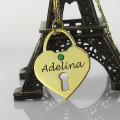 Gallery image of the heart lock keepsake necklace