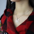 Custom Promise Necklace with name and phrase engraving