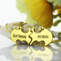 Personalised puzzle friend name necklace additional view
