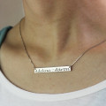 Couple Bar Necklace Couple bar necklace product image
