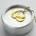 Personalised double heart name pendant gallery image
