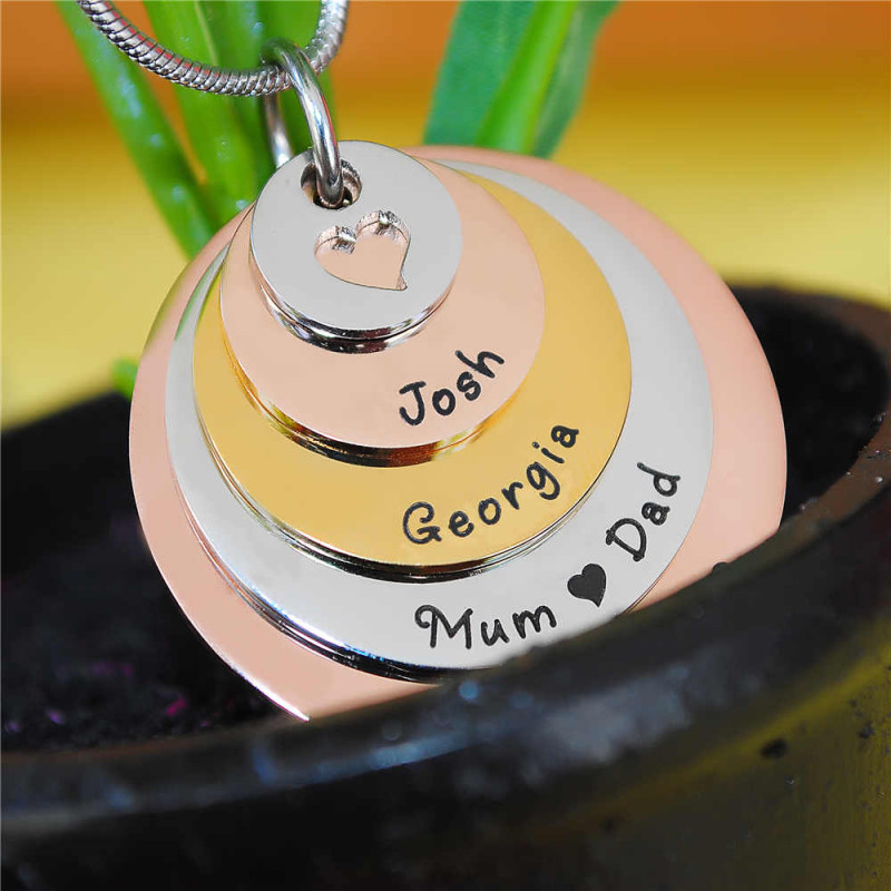 Personalised Jewellery Example Custom personalised jewellery example