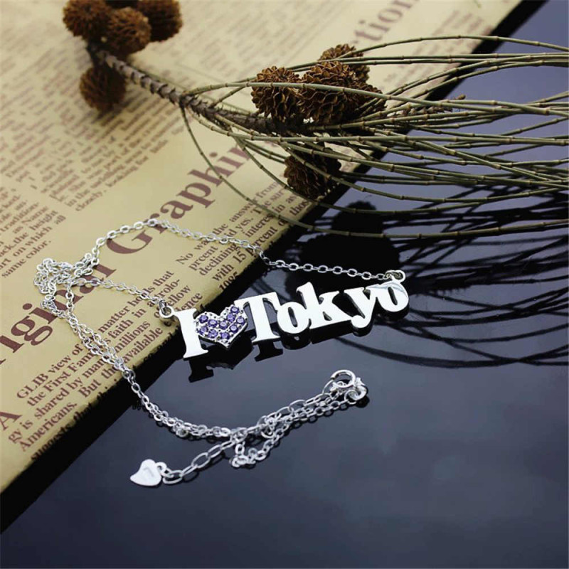 Unique Name Necklace Unique name necklace custom jewellery example