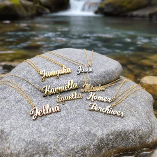 name necklace category
