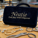 Neatie Jewelry Tools And Pendants On Crafting Table