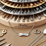Neatie Jewelry Tools Display With Heart Pendants