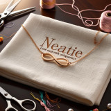 Neatie Ring Collection In Wooden Box On Velvet Background