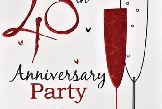 Best Gift Idea for 40th Wedding Anniversary