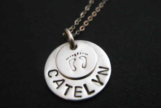 Gift Necklace For Mum Who Is Expecting A Baby Boy
