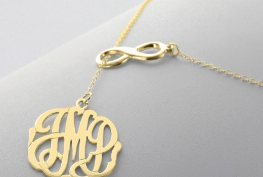 Where to buy affordable monogram necklace pendant for people you love?