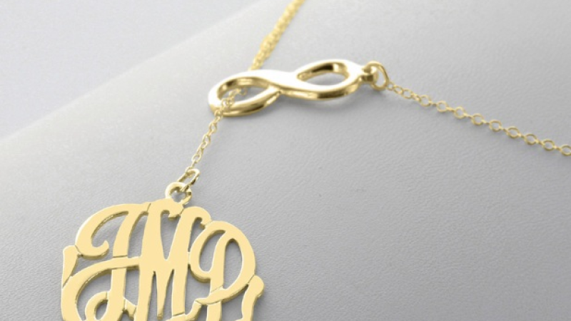 Where to buy affordable monogram necklace pendant for people you love?