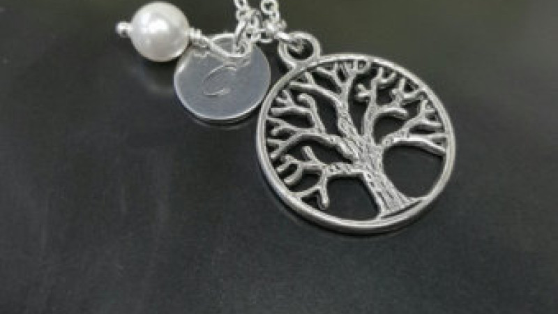 Buy tree of necklace UK for good luck