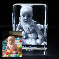 Personalised 2D/3D Photo Engraved Crystal Rectangular crystal with a personalised photo engraving