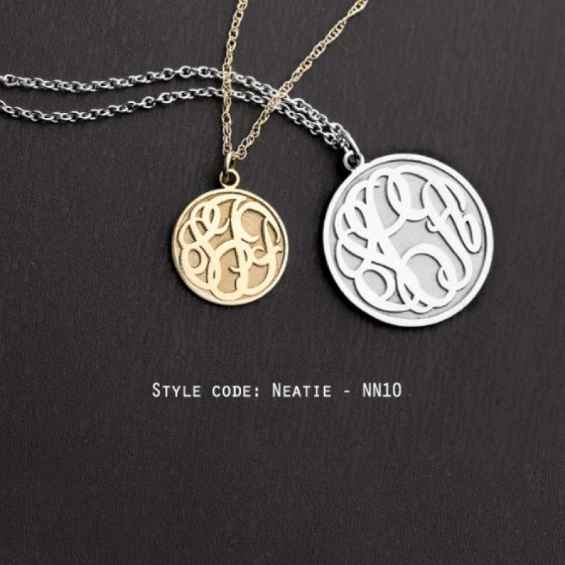 Personalised name jewellery design selection NN10