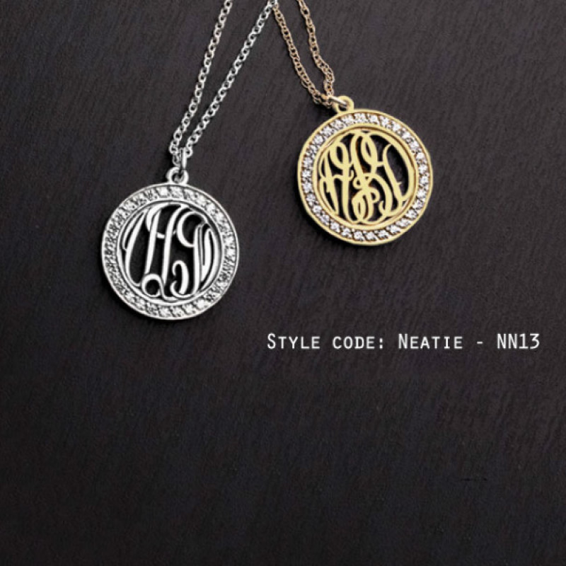 Personalised name jewellery design selection NN13