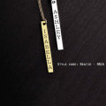 Personalised name jewellery design selection NN14