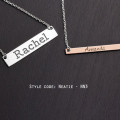 Personalised name jewellery design selection NN3