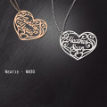 Personalised name jewellery design selection NN30