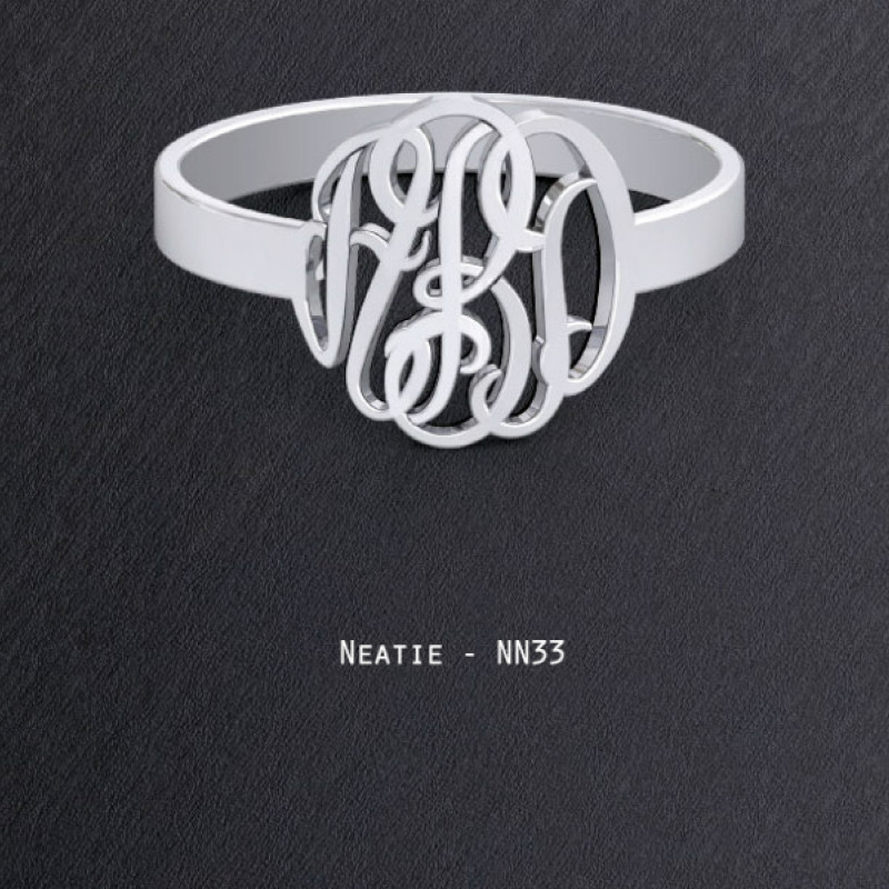 Personalised name jewellery design selection NN33