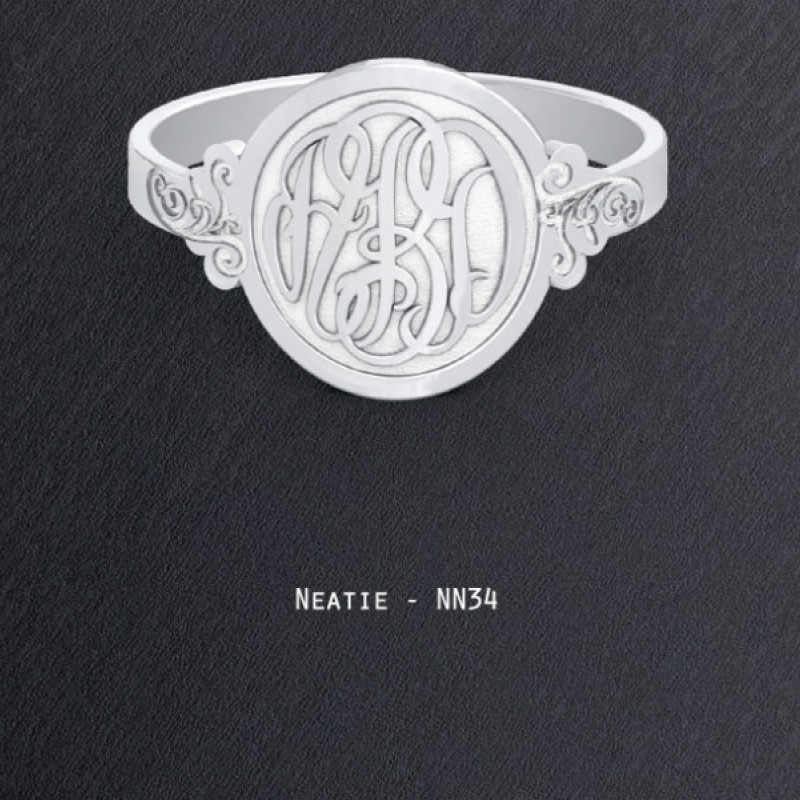 Personalised name jewellery design selection NN34