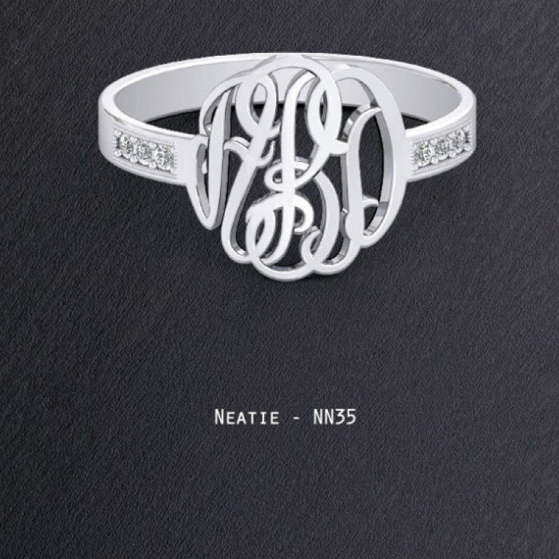 Personalised name jewellery design selection NN35