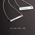 Personalised name jewellery design selection NN5