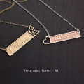 Personalised name jewellery design selection NN7