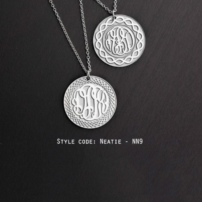 Personalised name jewellery design selection NN9
