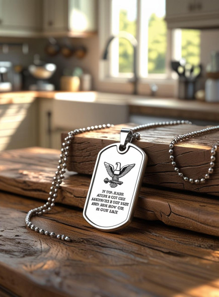 Shop Dog Tag Necklace at Neatie.com