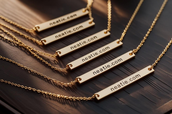 Personalised Bar Style Necklace
