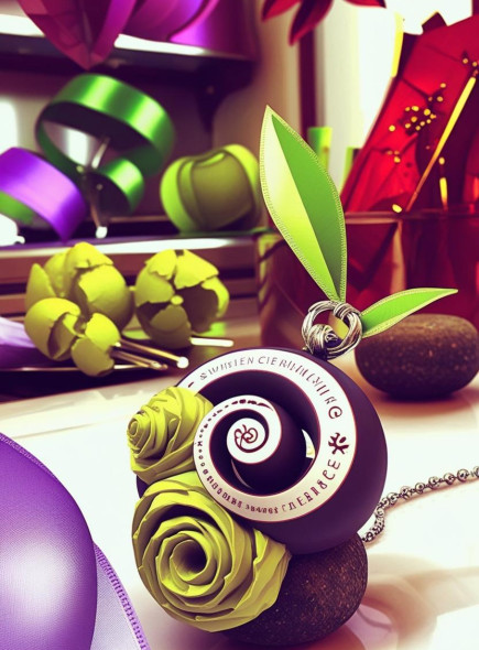Shop swirl style necklace at Neatie.com
