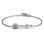 Personalised Arrow Bracelet with Accent Stones