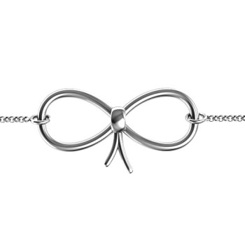 Personalised Classic Bow Bracelet Personalised Classic Bow Bracelet