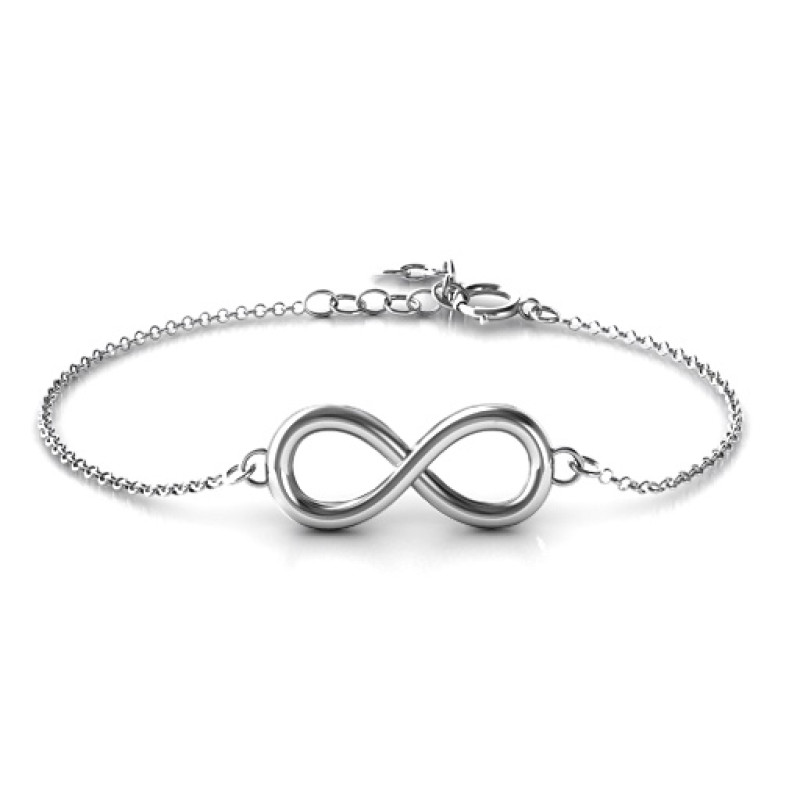 Personalised Classic Infinity Bracelet by Neatie