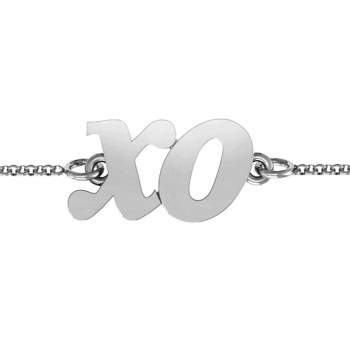 Personalised Classic Kiss and Hug Bracelet Personalised Classic Kiss and Hug Bracelet