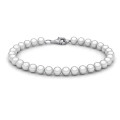 Personalised Freshwater Pearl Bracelet with Silver Clasp Personalised freshwater pearl bracelet with a silver lobster clasp