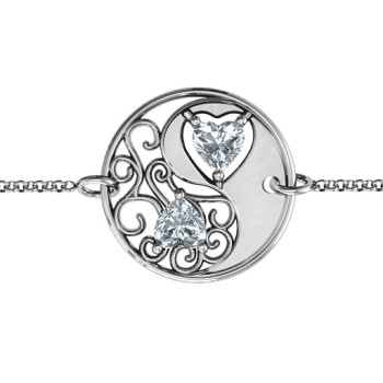 Personalised Love, Life and Balance Bracelet Personalised Love, Life and Balance Bracelet