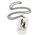 Marriage Proposal Dog Tag Name Necklace Marriage Proposal Dog Tag Name Necklace product image