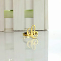 Personalised Carrie Initial Letter Ring Personalised Carrie initial letter ring product image